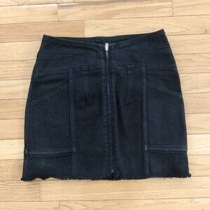 new IRO denim mini skirt NWT 2 36